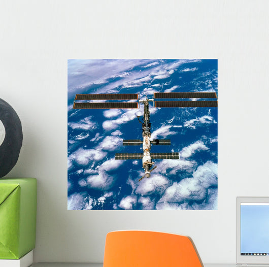 International Space Station Wall Decal Design 1