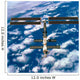 International Space Station Wall Decal Design 1