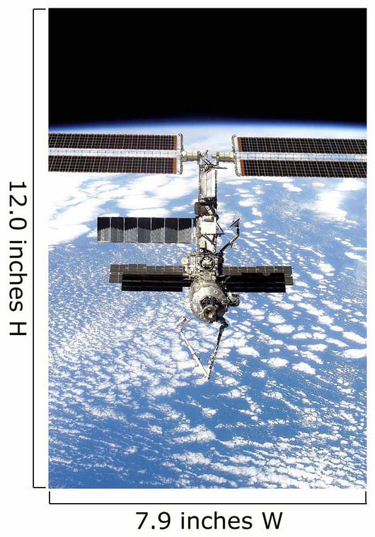 International Space Station Wall Decal Design 2