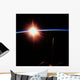 Sunrise as Viewed Space Wall Decal