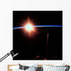 Sunrise as Viewed Space Wall Decal