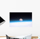 Moon Partially Obscured Atmosphere Wall Decal