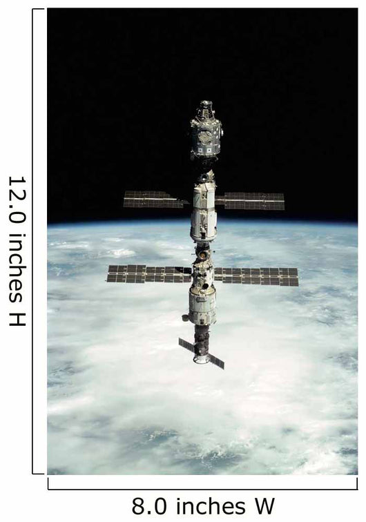 International Space Station Wall Decal Design 3