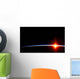 Bright Sun Dissects Airglow Wall Decal