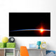 Bright Sun Dissects Airglow Wall Decal