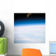 Quarter Moon Is Visible Wall Decal