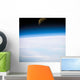 Quarter Moon Is Visible Wall Decal