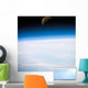 Quarter Moon Is Visible Wall Decal