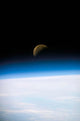 Quarter Moon Is Visible Wall Decal