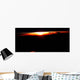 West-looking Featuring Profile Atmosphere Wall Decal