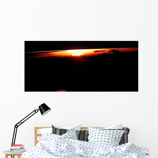 West-looking Featuring Profile Atmosphere Wall Decal
