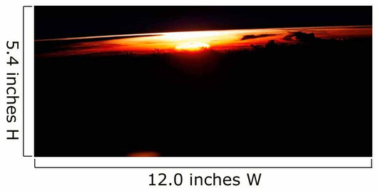 West-looking Featuring Profile Atmosphere Wall Decal