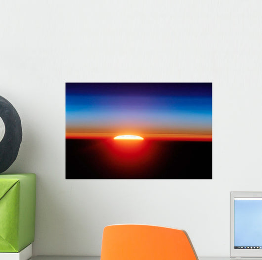 Sunset over Sahara Desert Wall Decal