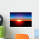 Sunset over Sahara Desert Wall Decal