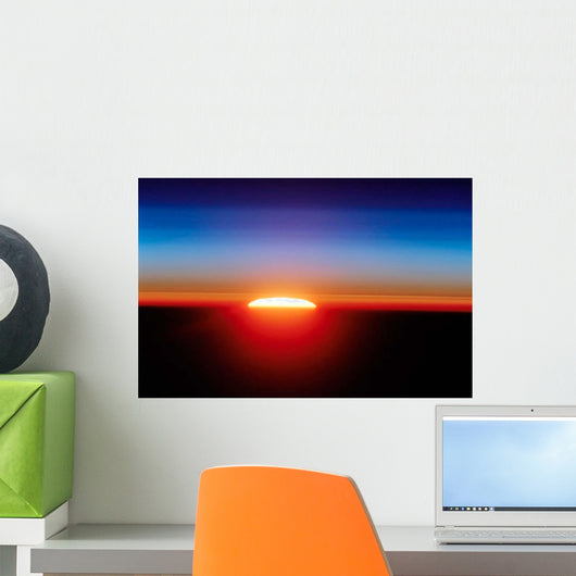 Sunset over Sahara Desert Wall Decal