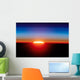 Sunset over Sahara Desert Wall Decal