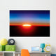 Sunset over Sahara Desert Wall Decal