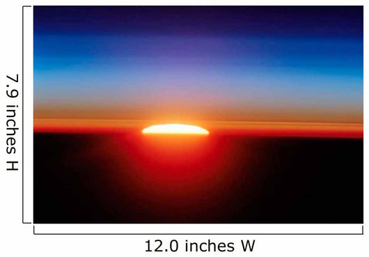 Sunset over Sahara Desert Wall Decal