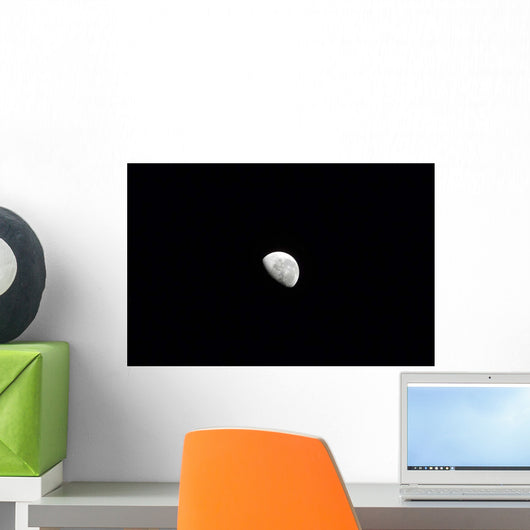 Waning Moon Wall Decal