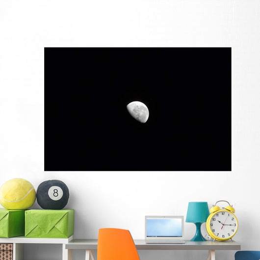 Waning Moon Wall Decal