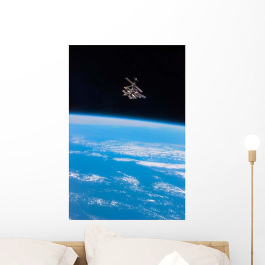 Russia's Mir Space Station Wall Decal