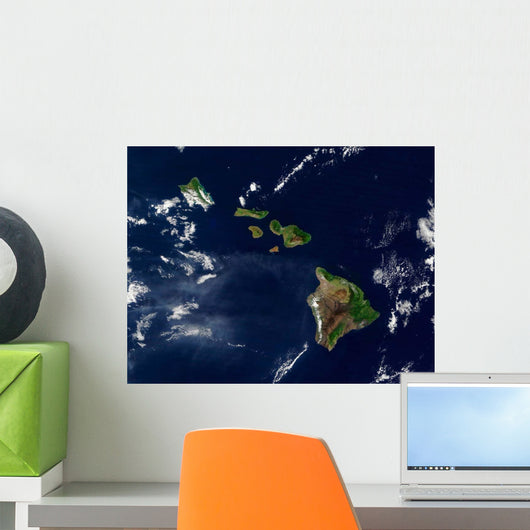 Hawaiian Islands Wall Decal Design 1