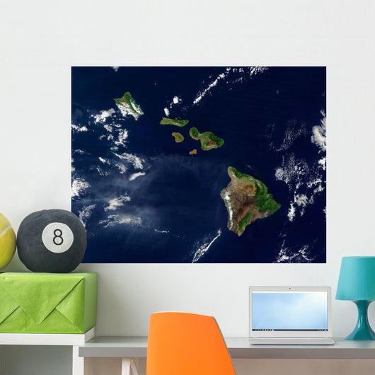 Hawaiian Islands Wall Decal Design 1