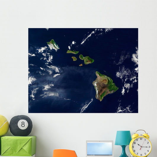 Hawaiian Islands Wall Decal Design 1