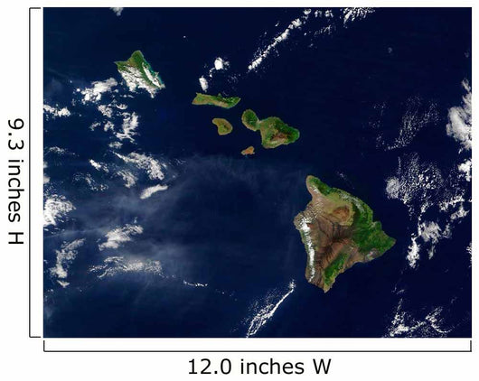 Hawaiian Islands Wall Decal Design 1