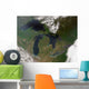Satellite Great Lakes Wall Decal Design 4