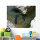Satellite Great Lakes Wall Decal Design 4