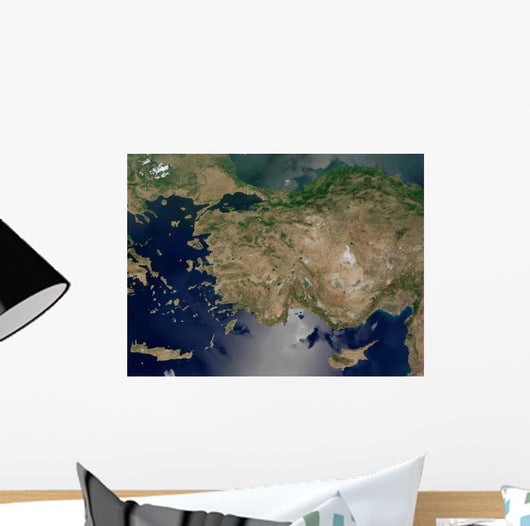 Satellite Turkey Wall Decal Design 2