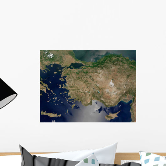 Satellite Turkey Wall Decal Design 2