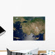 Satellite Turkey Wall Decal Design 2