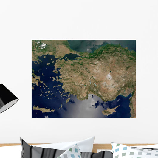 Satellite Turkey Wall Decal Design 2