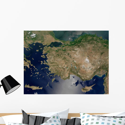 Satellite Turkey Wall Decal Design 2