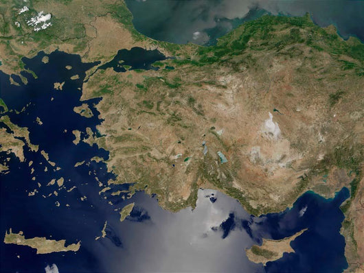 Satellite Turkey Wall Decal Design 2