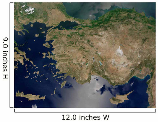Satellite Turkey Wall Decal Design 2
