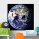 Earth from Space Showing Wall Decal Design 2