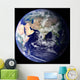 Earth from Space Showing Wall Decal Design 2