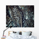 Satellite Image Mountain Range Wall Decal