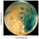 Mars Wall Decal Design 2
