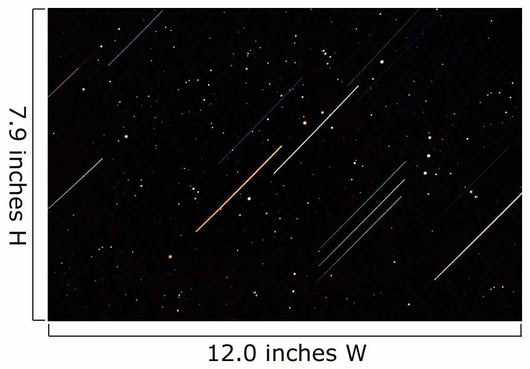 Star Trails Wall Decal