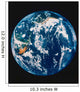 Earth Wall Decal Design 2