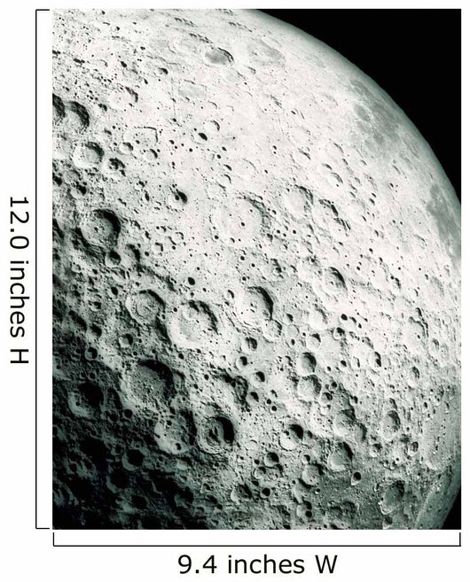 Surface Moon Wall Decal