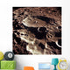 Oblique Crater Daedalus Moon Wall Decal