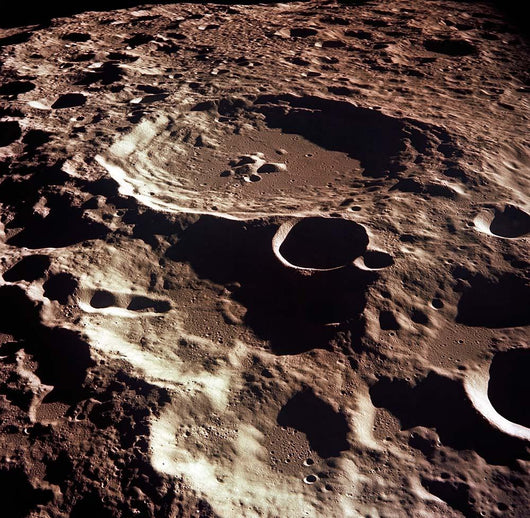 Oblique Crater Daedalus Moon Wall Decal