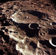Oblique Crater Daedalus Moon Wall Decal