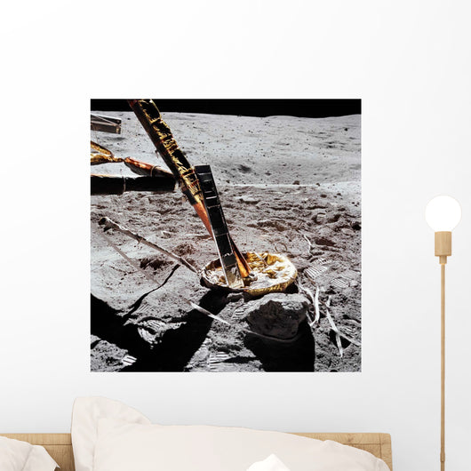 Close-up Apollo 16 Cosmic Wall Decal
