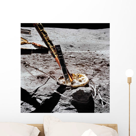 Close-up Apollo 16 Cosmic Wall Decal